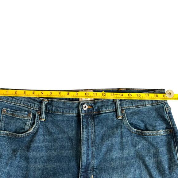 Mutal Weave Men's The Taper Jeans Medium Dark Wash Size Size 40x32 - Picture 6 of 8